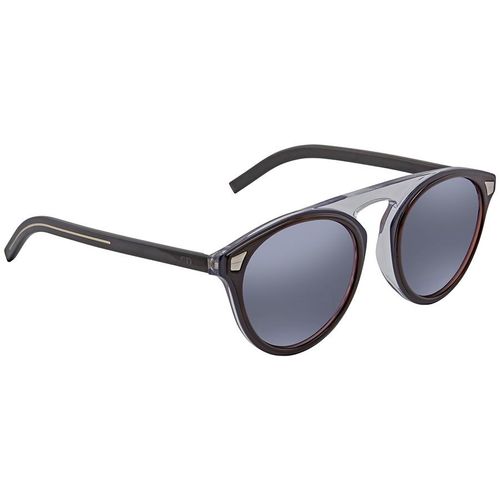 Kính Mát Dior Tailoring Blue Sky Mirror Round Men's Sunglasses DIORTAILORING2 JBW/XT 52